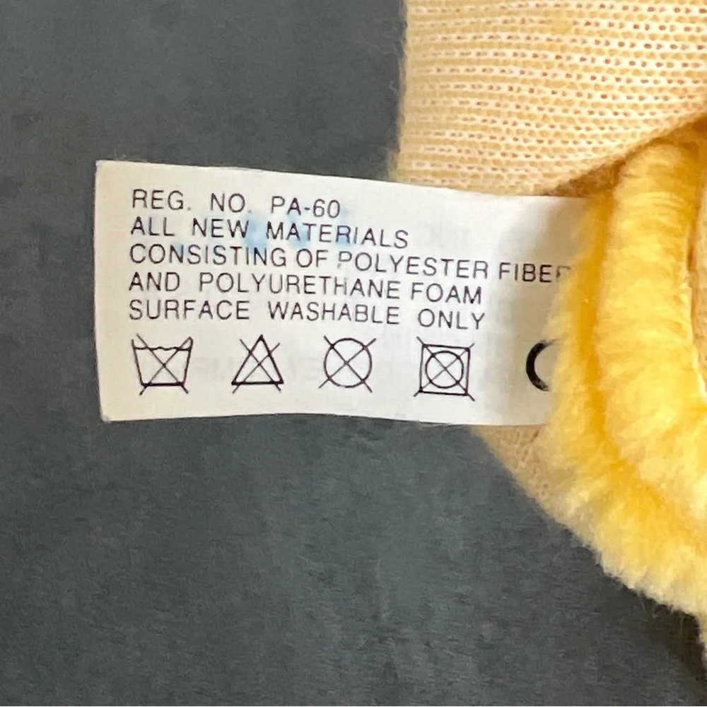 VTG Winnie the Pooh 9” Mattel‎ Arcotoys Plush Toy Hand Puppet